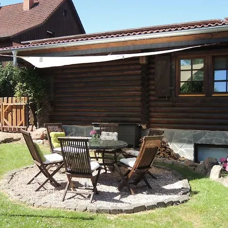 Ferienwohnung Blockhaus Juka Vinningen Exterior photo